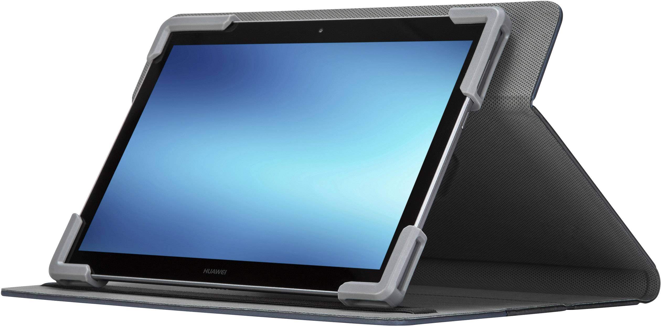 Targus Fit-N-Grip Rotating Universal - Flip-Hülle für Tablet - Polyurethan - Schwarz - 22.9 cm - 26.7 cm (9" - 10.5") (T-7