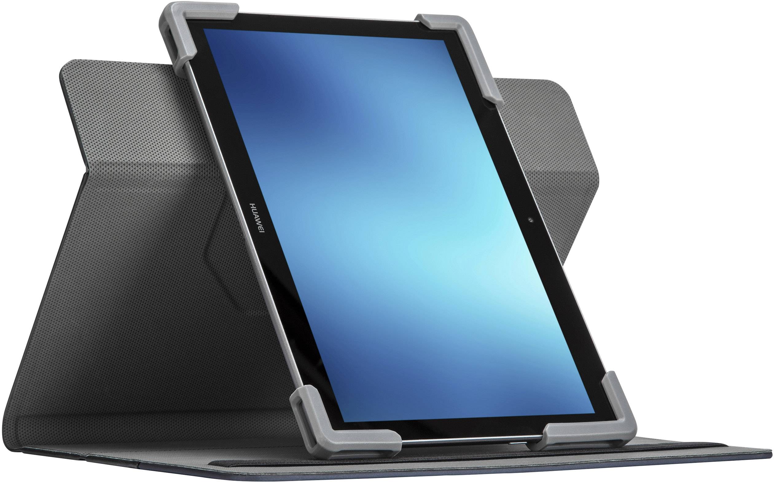 Targus Fit-N-Grip Rotating Universal - Flip-Hülle für Tablet - Polyurethan - Schwarz - 22.9 cm - 26.7 cm (9" - 10.5") (T-8