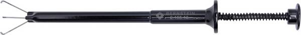 BERNSTEIN Tools for Electronics 2-155-13 ESD Pinza a griffe ESD con 3 artigli di presa temprati, dissipativa Pinzetta con artiglio prensile