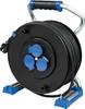AS Schwabe 23624 Avvolgicavo 40 m Nero Spina schuko