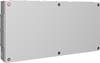 Rittal KX 1541.000 Contenitore da installazione, Contenitore da parete 800 x 400 x 120 Lamiera d'acciaio Grigio luminescente 1 pz.