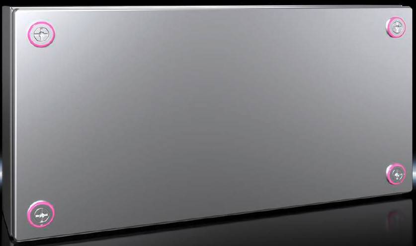 Rittal KX 1568.000 Contenitore da installazione, Contenitore da parete 400 x 200 x 120 Acciaio inox acciaio inox 1 pz.