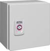 Rittal KX 1553.000 Contenitore da installazione, Contenitore da parete 150 x 150 x 120 Lamiera d'acciaio Grigio (RAL 7035) 1 pz.
