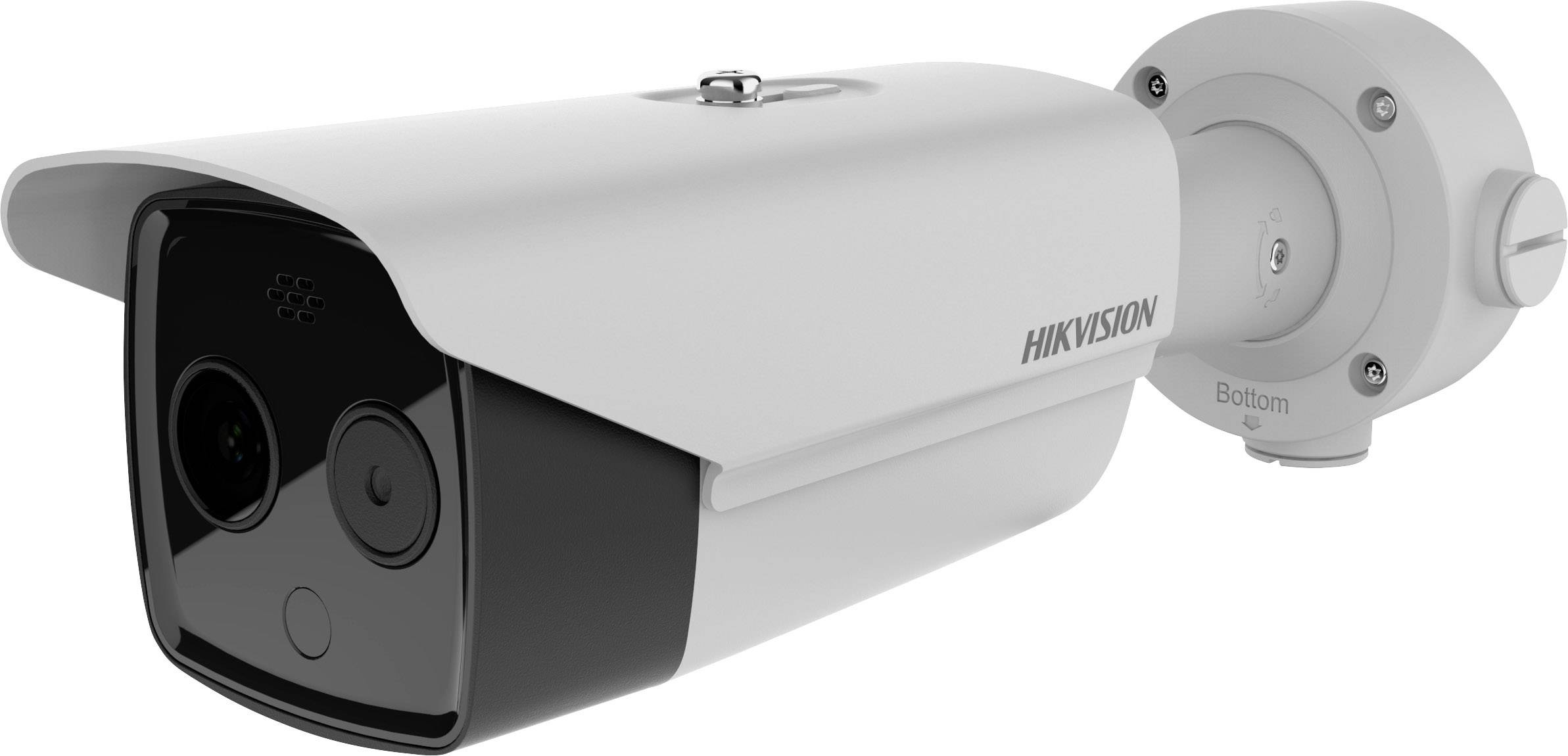 HIKVISION Netzwerkkamera DS-2TD2617B-3/PA (B) Cablato IP Termocamera con monitoraggio temperatura 2688 x 1520 Pixel-3