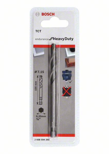 Bosch Accessories 2608594260 2608594260 Punta di centratura 1 pz.-2