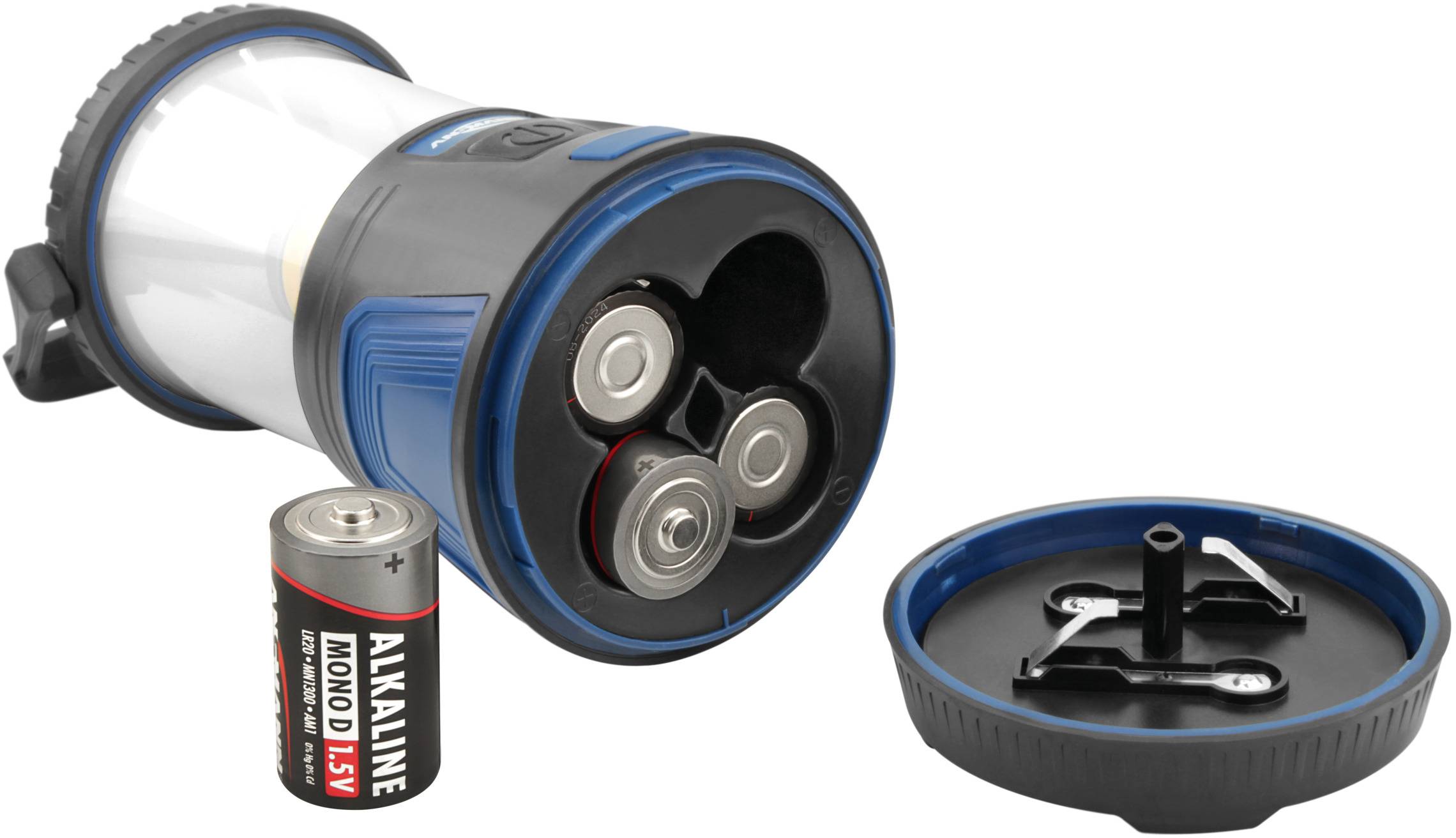 Ansmann 1600-0287 CL600B LED (monocolore) Lanterna da campeggio 600 lm a batteria Nero-10