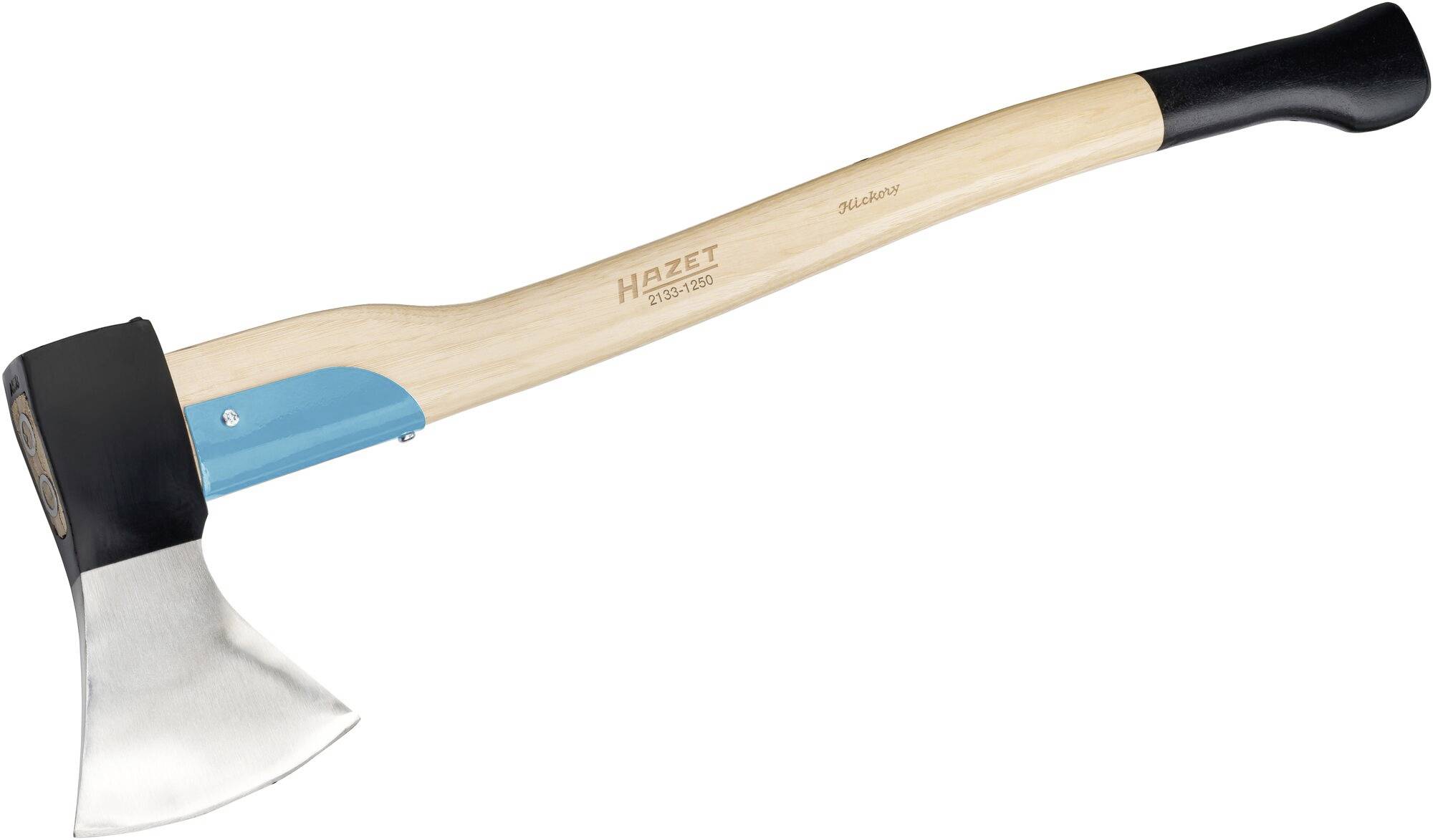 Ascia con manico in legno e testa in metallo, marca HAZET.