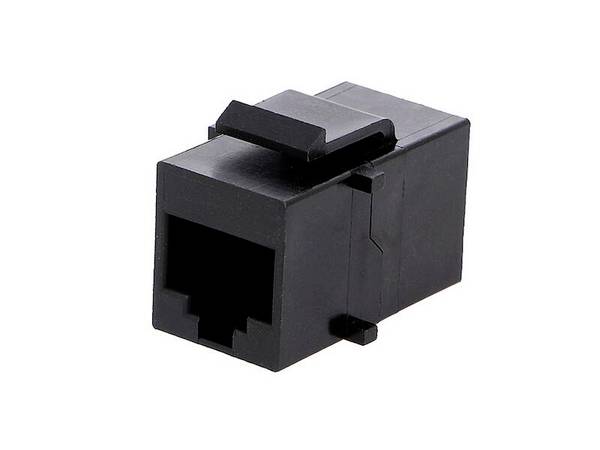 encitech 3101-8821 Connettore RJ45 CAT 5 2101-0115-01 Doppio connettore Numero di poli 8P8C Nero 1 pz.