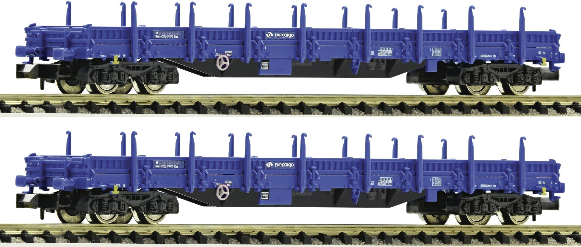 2 pz. Kit: Vagone a stanti, PKP Fleischmann 828825