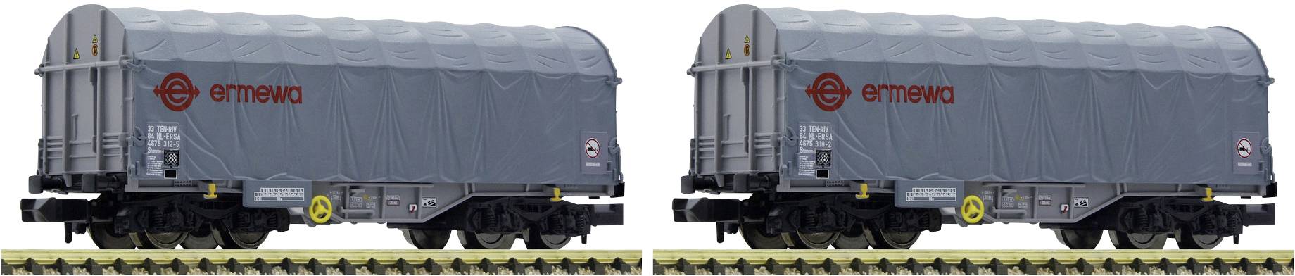 2 pz. Kit: Carrello per teloni scorrevoli, ERMEWA Fleischmann 837927