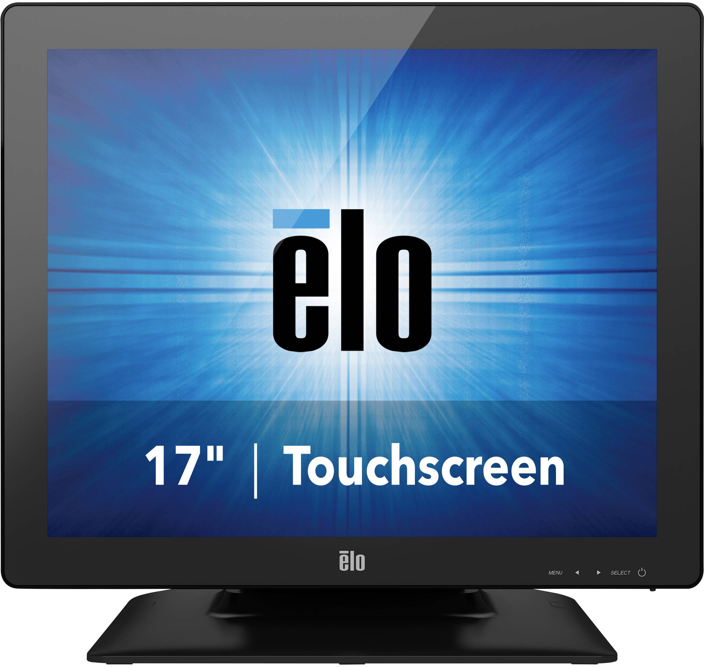 elo Touch Solution 1723L Monitor LED ERP: D (A - G) 43.2 cm (17 pollici) 1280 x 1024 Pixel 5:4 5 ms DVI, VGA, USB