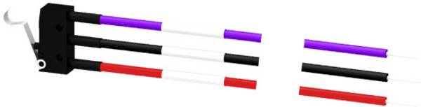 Siemens 3KD9103-3 Interruttore ausiliario 1 scambio Adatto per marchio (relè): Siemens 1 pz.