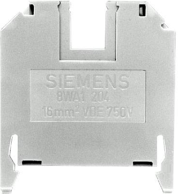 Siemens 8WA1204 Morsetto passante 10 mm A vite Beige 1 pz. Pezzo