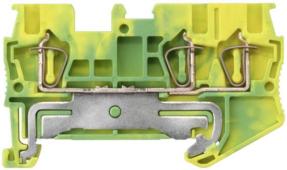 Siemens 8WH20030CE07 Morsetto per cavo di terra 4.2 mm Collegamento gabbia a molla Attribuzione: Terre Verde-Giallo 50 pz. Pezzo