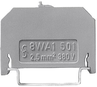 Siemens - 8WA1501 - THROUGH-TYPE TERMINAL SECTIONALIZING FEATURE SCREW CONNECTIO