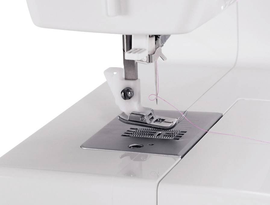 Singer Macchina per cucire a braccio libero Simple 3223 Bianco, Rosa-2
