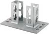 Fischer PSF 124 zl Flangia della sella Acciaio 542718 5 pz.