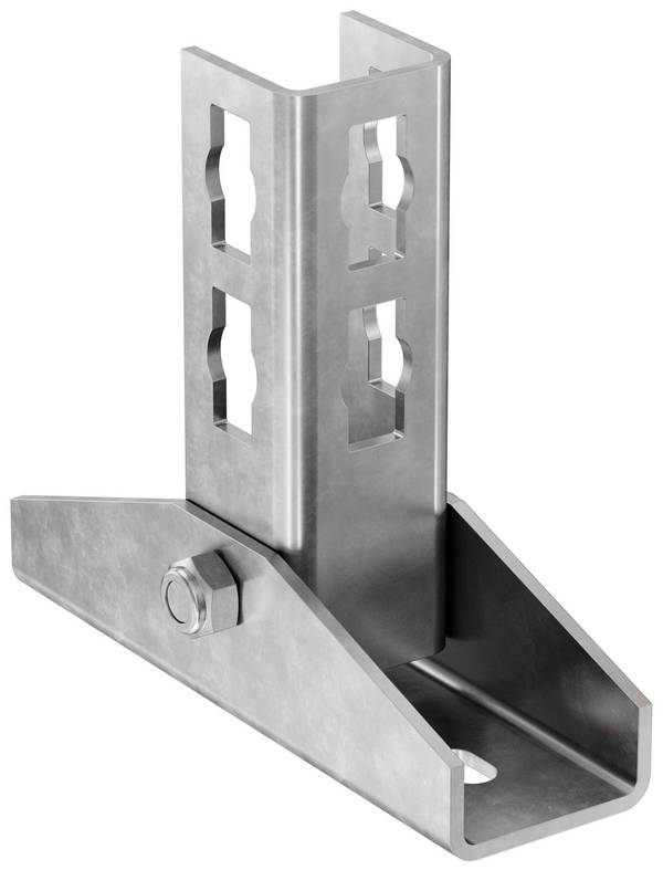Fischer PVB zl Piede della guida  Acciaio  542722 5 pz.