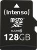 Intenso Intenso - Flash-Speicherkarte (microSDXC-an-SD-Adapter inbegriffen) Scheda microSDXC 128 GB Class 10 incl. Adattatore SD