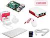 Raspberry Pi® Desktop Kit Raspberry Pi® 4 B 8 GB 4 x 1.5 GHz incl. tastiera, incl. mouse, incl. Noobs OS, incl. cavo di alimentazione, incl. custodia, incl. cavo HDMI
