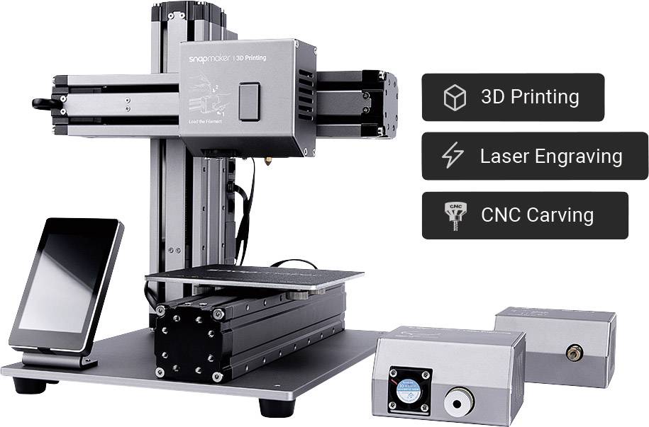 プリンター・複合機 snapmaker 3-in-1 3D printer Acquista snapmaker 3in1 3D-Drucker, Laser & CNC Fräse Stampante