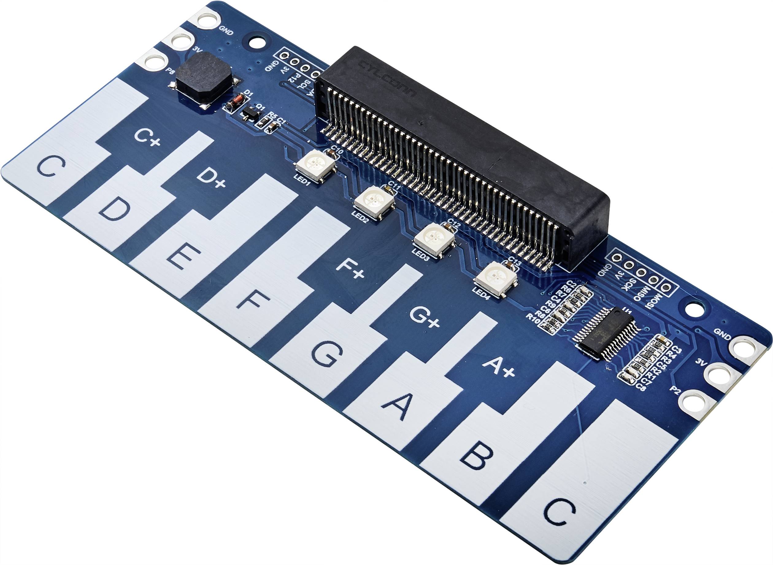 TRU COMPONENTS TC-9072512 Modulo di espansione 1 pz. Adatto per (kit di sviluppo): BBC micro:bit
