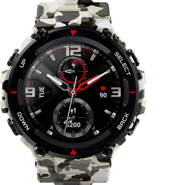 Dispositivi indossabili - Amazfit T-Rex Orologio sportivo con GPS Mimetico - Dispositivi indossabili - Amazfit T-Rex Orologio sportivo con GPS Mimetico -