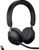 Jabra Evolve2 65 MS Telefono Cuffie On Ear Bluetooth Stereo Nero regolazione del volume, Indicatore di carica della batteria, Muto