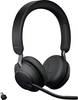 Jabra Evolve2 65 UC Cuffie On Ear Bluetooth Stereo Nero regolazione del volume, Indicatore di carica della batteria, Muto Telefono