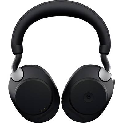Cuffie over-ear nere con fascia poggiatesta imbottita e padiglioni auricolari, ideali per un godimento musicale e audio di alta qualità.
