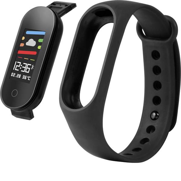 Dispositivi indossabili - Technaxx TX-HR6 Fitness Tracker Uni Nero - Dispositivi indossabili - Technaxx TX-HR6 Fitness Tracker Uni Nero -