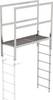 MUNK Günzburger Steigtechnik 64185 Acciaio inox Scala a ponte Montaggio con utensili