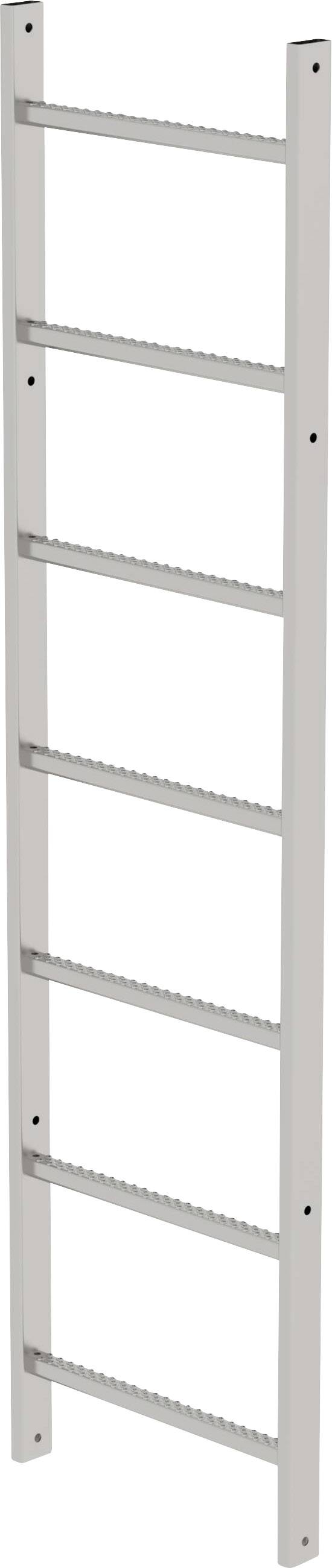 MUNK Günzburger Steigtechnik 68264 Acciaio inox Sezione scala fissa Montaggio con utensili