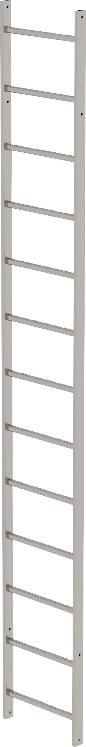 MUNK Günzburger Steigtechnik 68266 Acciaio inox Sezione scala fissa Montaggio con utensili