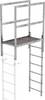 MUNK Günzburger Steigtechnik 63184 Acciaio zincato Scala a ponte Montaggio con utensili