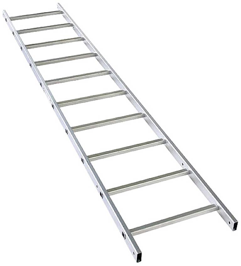 MUNK Günzburger Steigtechnik 68265 Acciaio inox Sezione scala fissa Montaggio con utensili