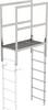 MUNK Günzburger Steigtechnik 64183 Acciaio inox Scala a ponte Montaggio con utensili