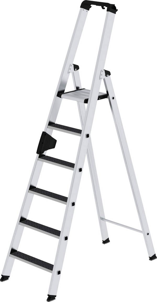 MUNK Günzburger Steigtechnik 41626 Alluminio Scala domestica a gradini Altezza operativa max: 3.5 m 9.5 kg