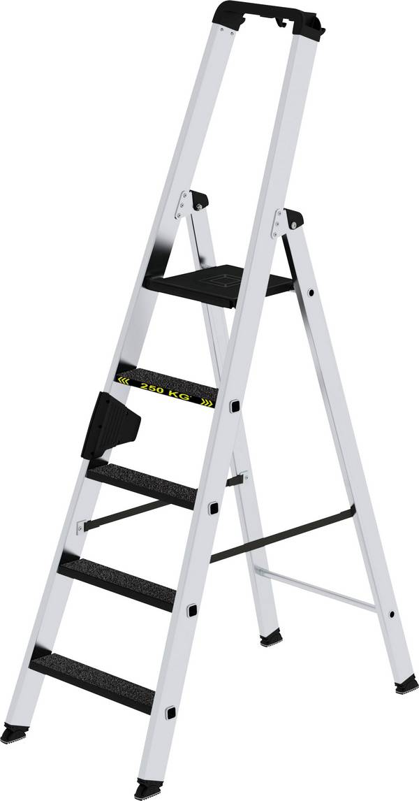 MUNK Günzburger Steigtechnik 42705 Alluminio Scala domestica a gradini Altezza operativa max: 3.25 m 8.5 kg