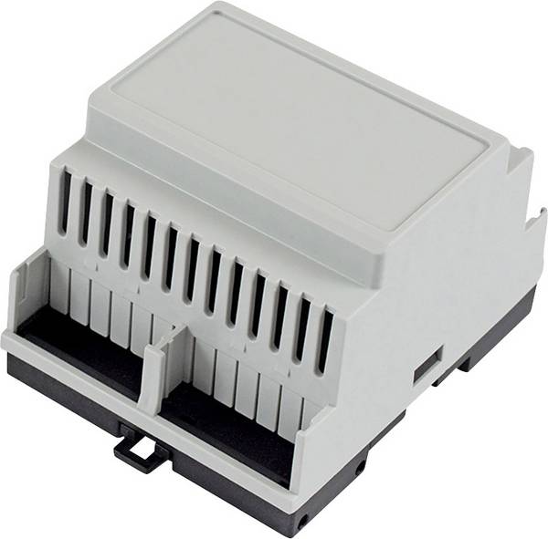 Hammond Electronics  Contenitore da guida DIN  90 x 70 x 58  Policarbonato Grigio luminescente 1 pz.