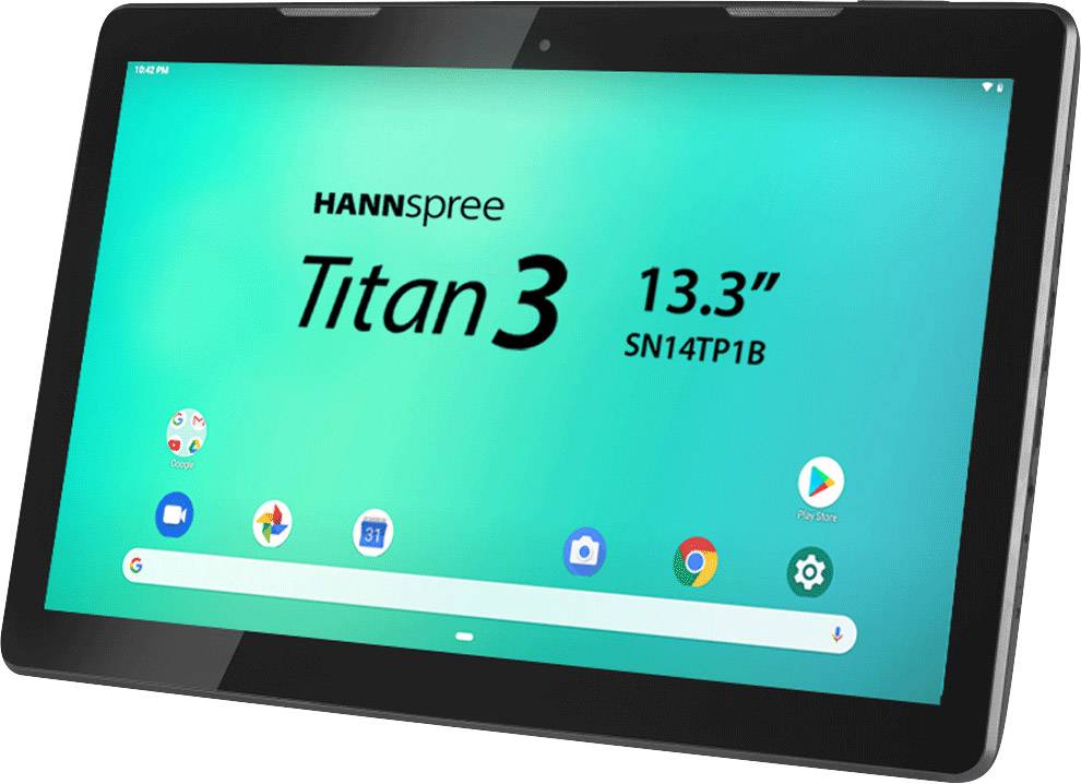 Acquista Hannspree Titan 3 WiFi 16 GB Nero Tablet Android 33.8 cm (13.3  pollici) 1.5 GHz ARM Cortex Android™ 9.0 1920 x 1080 Pix da Conrad