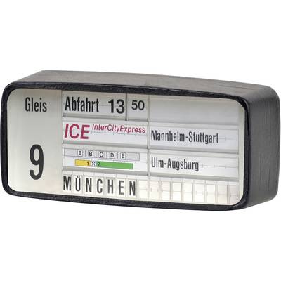 Tabellone: 'Binario 9', Partenza alle 13:50, ICE per 'Monaco di Baviera' via Mannheim-Stoccarda e Ulm-Augusta.