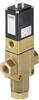 Bürkert Valvola servo-assistita 351164 6430 24 V/DC G 1/4 (manicotto) Larghezza nom 65 mm Normalmente chiuso 1 pz.