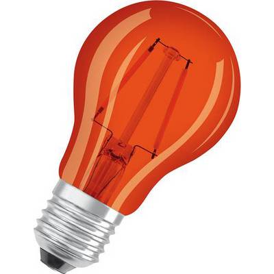 Lampadina rossa con attacco metallico, illuminata intensamente, simbolo di idee innovative e creatività.