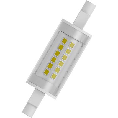 Lampada LED in forma cilindrica con superfici luminose gialle, adatta per un'illuminazione a basso consumo energetico.