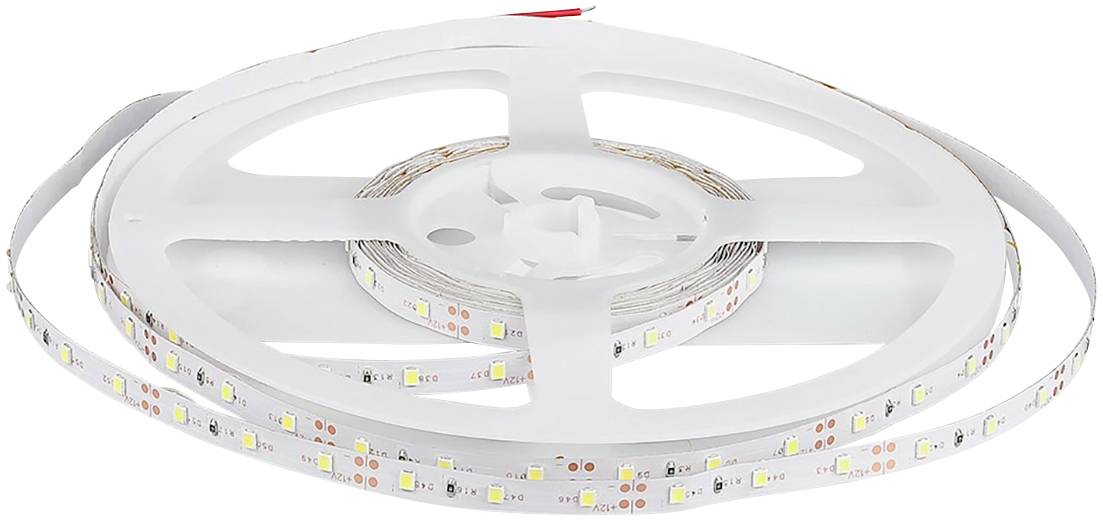 V-TAC VT-3528 RED Rolle 5m 212015 Striscia LED ERP: E (A - G) con collegamento a saldare 12 V 5 m Rosso 5 m-0