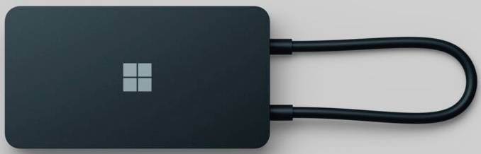 Microsoft Surface USB-C Travel Hub - Docking Station - USB-C - VGA, HDMI - GigE (SWV-00002)-3
