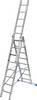 Krause 131676 131676 Alluminio Scala multifunzione incl. Traverse Altezza operativa max: 9.10 m 30.8 kg