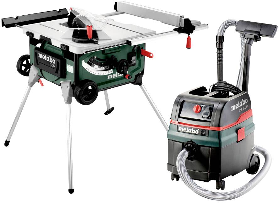 Metabo TS 254 + ASR 25 L SC Set Banco sega 254 mm 240 V