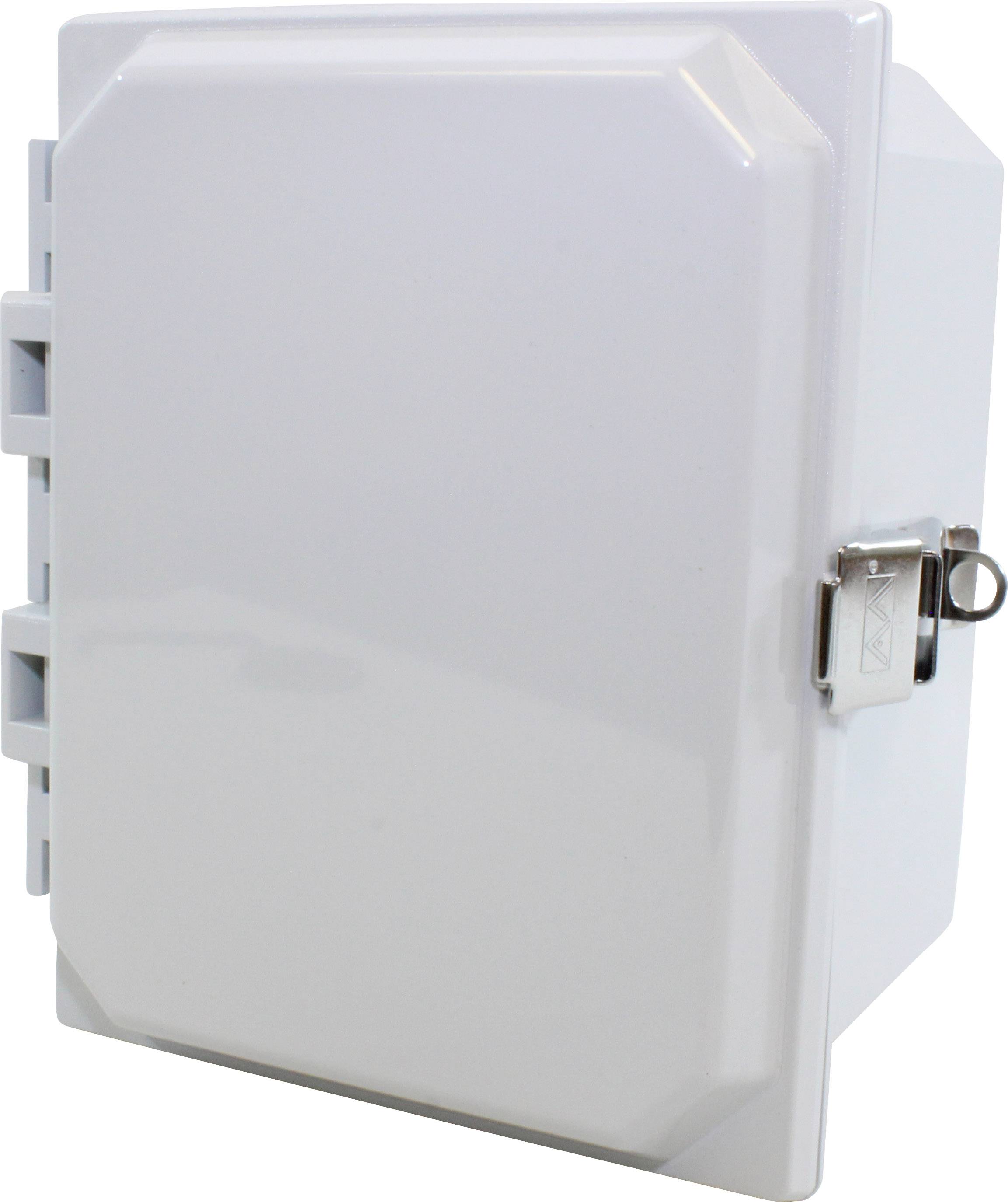 Hammond Electronics Contenitore da parete 202 x 156 x 101 Policarbonato Grigio luminescente 1 pz. Pezzo